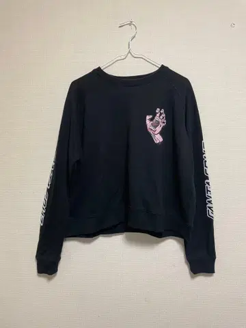 santacruz 산타크루즈 긴팔 티셔츠 맨투맨 트레이닝복 L 블랙 핑크
