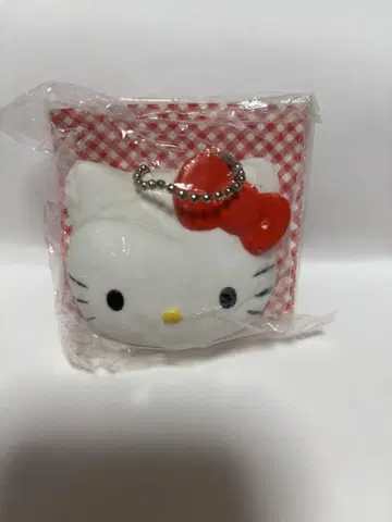 당시물 레어 헬로키티 레트로 페이스 키링 헤이세이 레트로