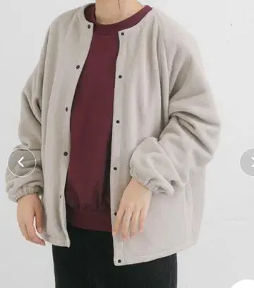 리버서블 플리스 가디건