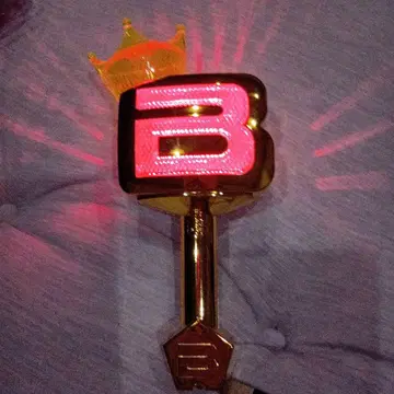 BIGBANG 왕관 달린 응원봉 골드