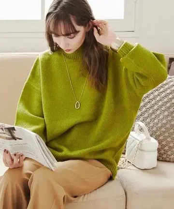 ANGIE 긴팔 니트
