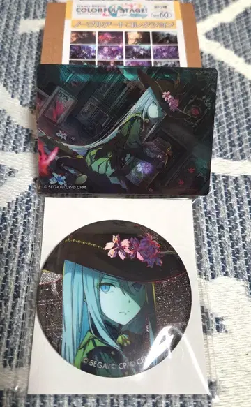 미사용 새상품! 요이사키 카나데 노블 아트&글리터 캔뱃지 세트