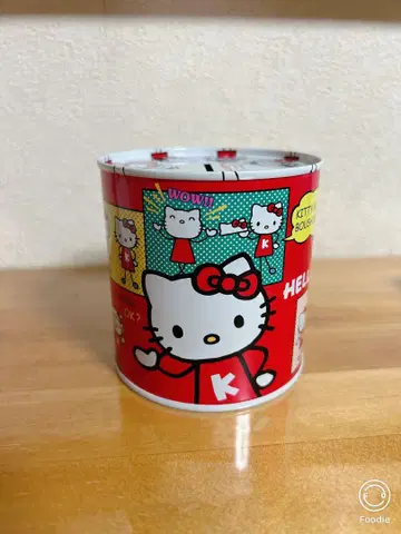 헬로키티 캔 저금통