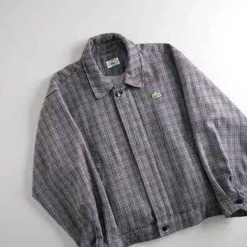 라코스테 정품 블루종 스윙탑 하운드투스 패턴 새상품급