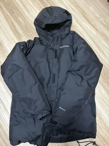 [montbell 몽벨] 파우더랜드 후드티 XL 블랙