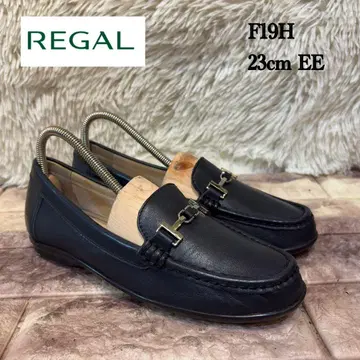 컨디션 최상 REGAL 소가죽 비트 모카신 로퍼 23cm