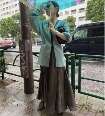 ameri vintage 플리츠 스커트
