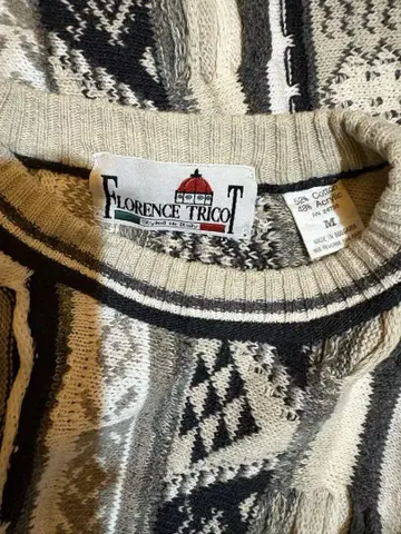florence tricot 90s 3D 니트