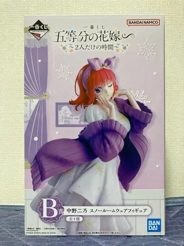 제일복권 5등분의 신부 둘만의 시간 나카노 니노 스노우 룸웨어 피규어