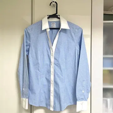 [미사용품] BROOKS BROTHERS 블루 스트라이프 셔츠