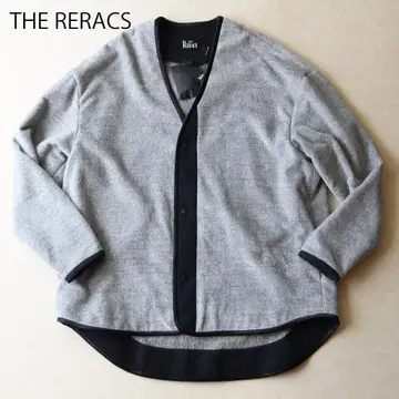 미사용 새상품 더 릴랙스(THE RERACS) 파일 가디건 남성용
