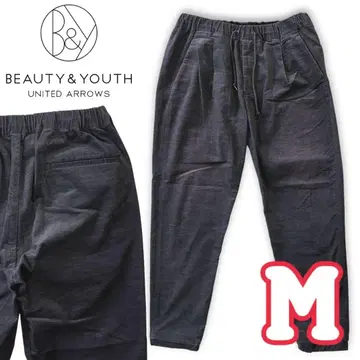 뷰티 앤 유스 beauty & youth 벨벳 조거 팬츠