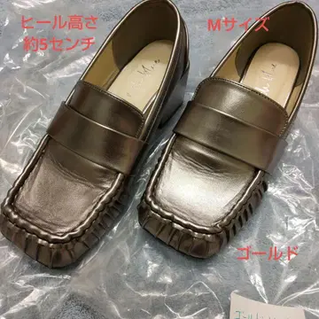 골드 여성용 신발