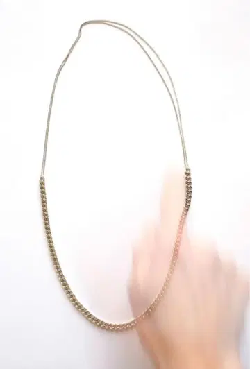 Christine Alberts no.7 체인 목걸이 실버