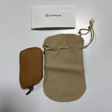 렉서스 정품 스마트 키케이스 L 타입 샌드 카멜