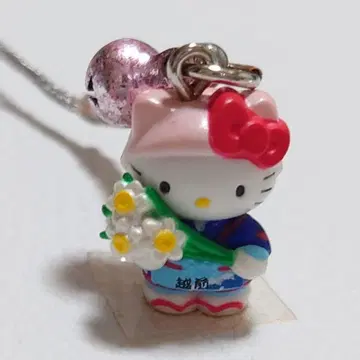후쿠이 한정판 지역 한정 키티 에치젠 수선 족두리 스트랩
