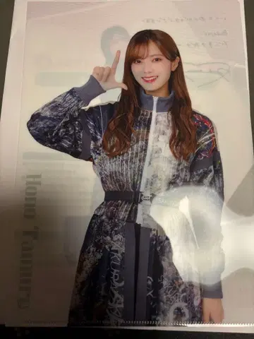 사쿠라자카46 타무라 호노 씨 로손 콜라보 클리어 파일