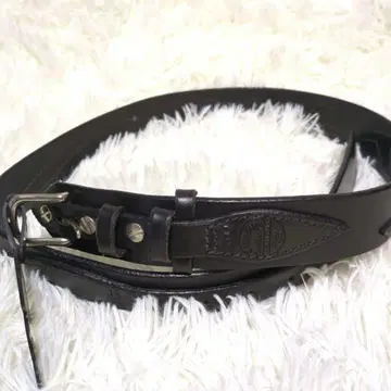 새상품 Santa Fe Leather Co. 풀 그레인 가죽 벨트 USA