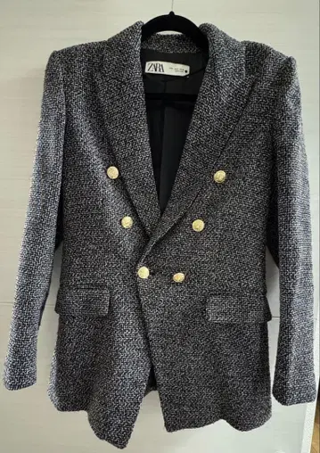ZARA 트위드 자켓 S 사이즈