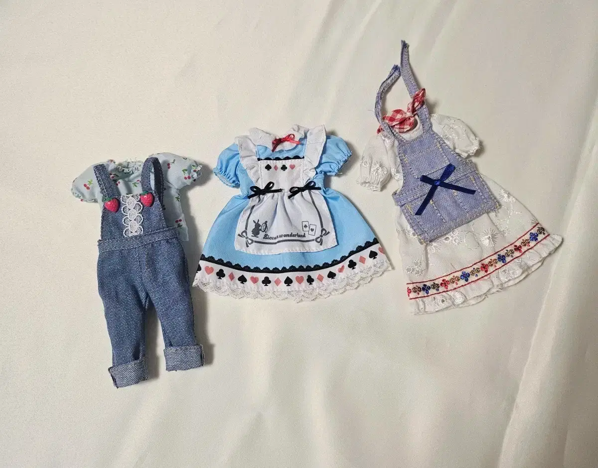 Takara Tomy Rika costume bulk #리카앨리스원피스,#리카멜빵바지