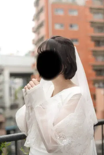 화이트 웨딩 드레스 A라인