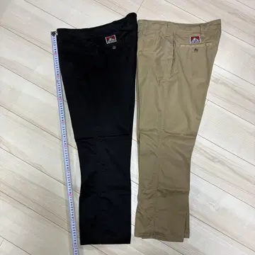 BEN DAVIS 팬츠 블랙 베이지 2종 세트