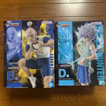 [ 새상품 ] HUNTER x HUNTER 피규어 세트 B상 D상