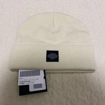 HAT-KNIT.TAN 아이보리 니트 모자
