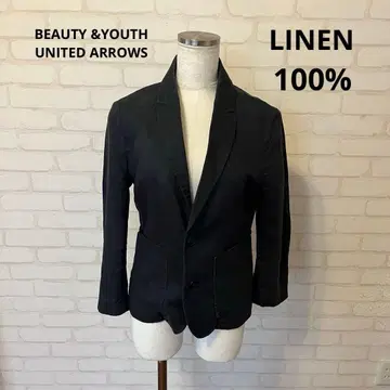 뷰티&유스 유나이티드 애로우즈 린넨 키즈 자켓