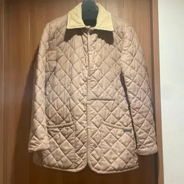 라벤햄 퀼팅 울 블루종 38
