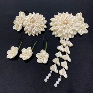 츠마미세이칸 머리 장식 성인식 졸업식 시치고산 핸드메이드