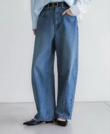 crewre 소프트 카비 데님 팬츠
