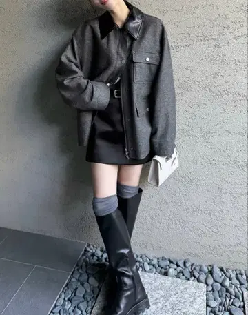 FRAY I.D 그레이 헌팅 자켓 Freesize