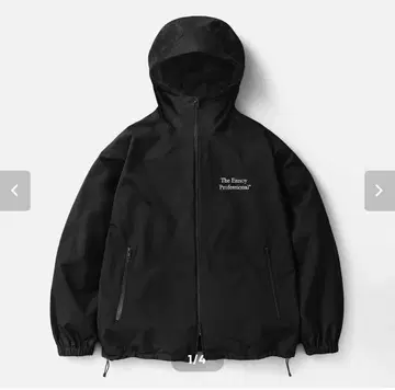 3LAYER SHELL HOODIE (BLACK) L