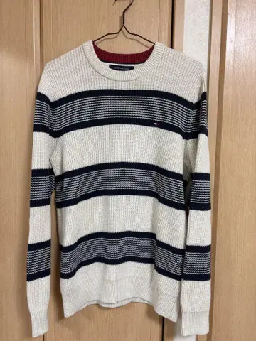 TOMMY HILFIGER 스트라이프 니트 스웨터