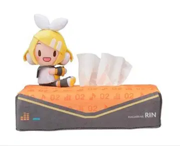 카가미네 린 프리미엄 티슈 박스 커버 미사용 새상품