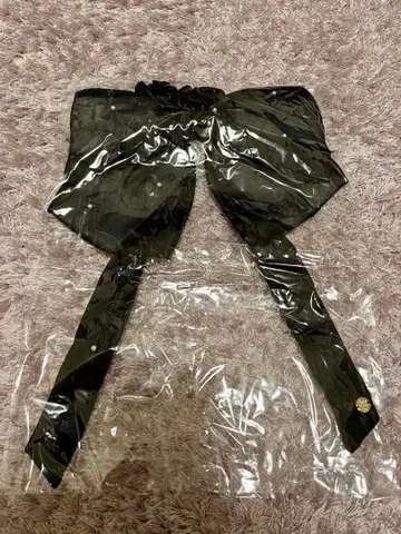 블랙 헤어 리본 프리 사이즈