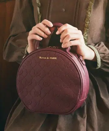 Maisonde FLEUR 메종 드 플뢰르 모노그램 햇 케이스형 2way