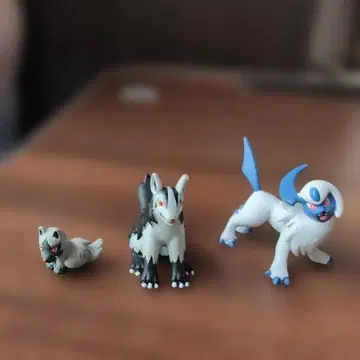 포켓몬 피규어 입체도감 포치에나 그라에나 앱솔