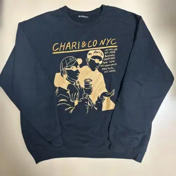 CHARI & CO NYC 그래픽 맨투맨