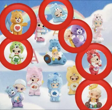 팝마트 Zsiga x CareBears 콜라보 6세트