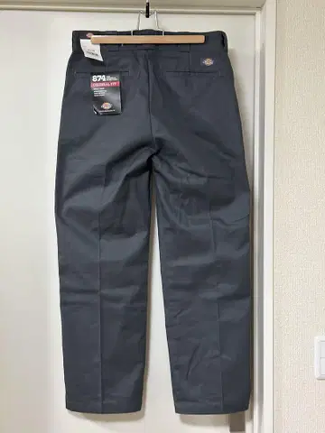 [ SIZE 34 ] Dickies 874 워크 팬츠 그레이
