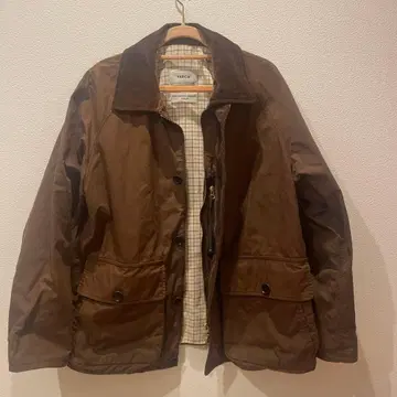 YAECA 브라운 코듀로이 자켓 옷깃