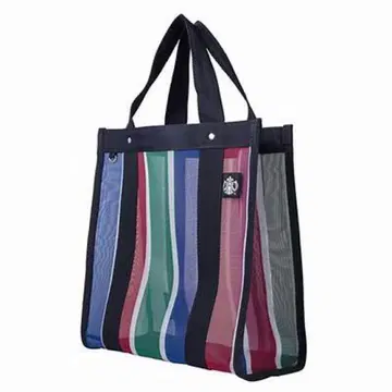 스타벅스 대만 스트라이프 토트백