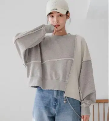 LOWRYSFARM 리메이크풍 기모 LS 숏 기장