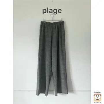 플라주 글렌체크 가을/겨울 팬츠