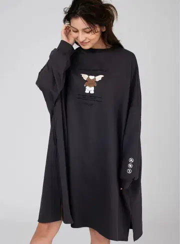 그렘린 그라니프 빅 실루엣 롱 맨투맨 원피스