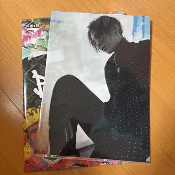 G-DRAGON 1번 복권 실루엣 클리어 파일 A4
