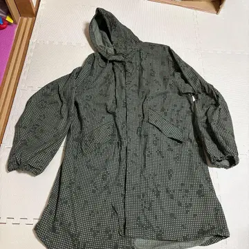 80s 나이트 디저트 카모 모즈 코트 피쉬테일