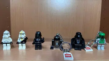 LEGO 스타워즈 미니 피규어 & 키링 6개 묶음 판매